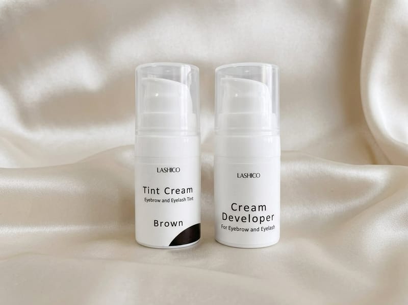 Lashico Tint Cream Brown + Developer