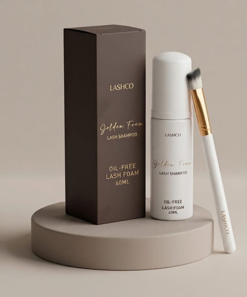 Lashico Lash Shampoo + brush